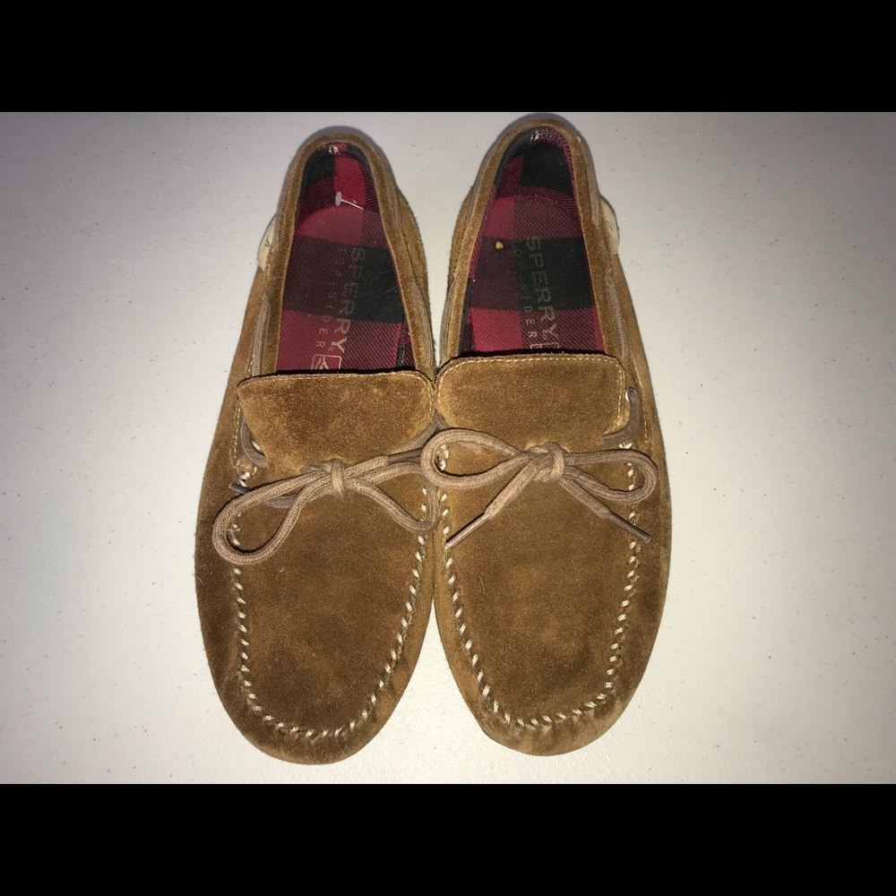 Sperry Topsider Suede Driving Loafers